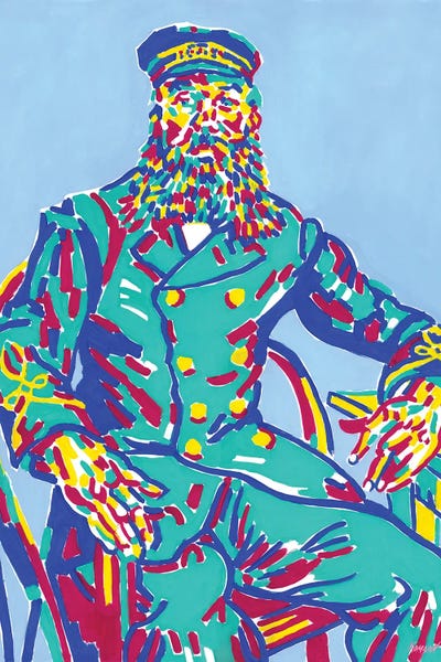 Van Gogh & Friends: Portrait Of The Postman by Vitali Komarov