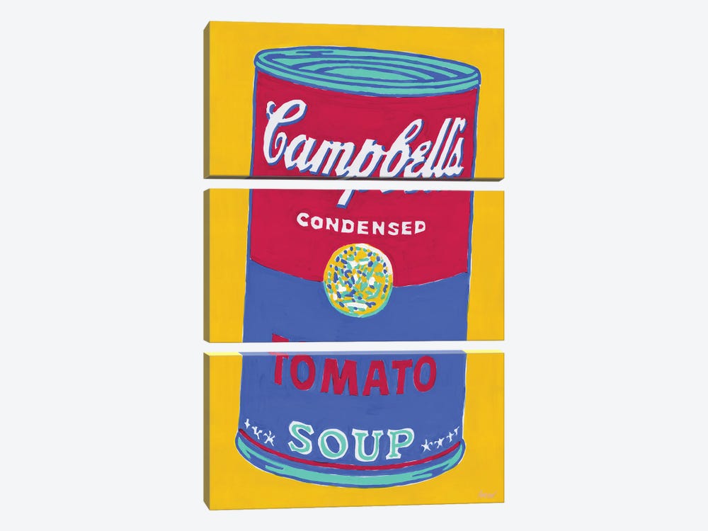 Campbell'S Soup Can by Vitali Komarov 3-piece Canvas Art Print