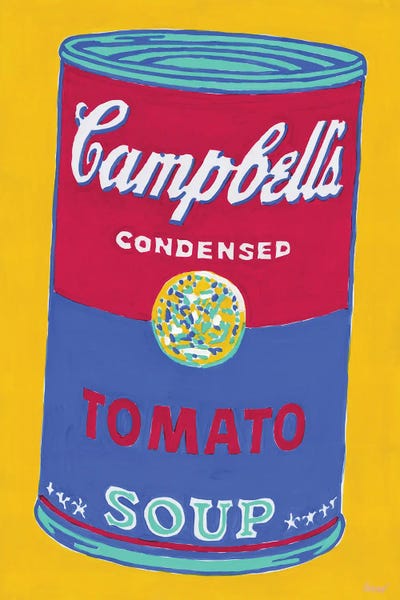Pop Art Kitchen: Campbell'S Soup Can by Vitali Komarov