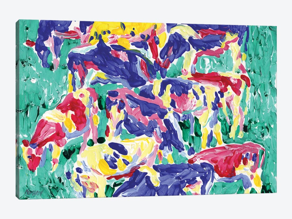 Cows by Vitali Komarov 1-piece Art Print