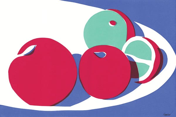 Apples: Still Life With Fruits by Vitali Komarov