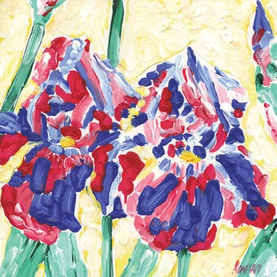 Viola Flowers by Vitali Komarov canvas print