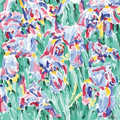 Colorful Flowers by Vitali Komarov canvas print