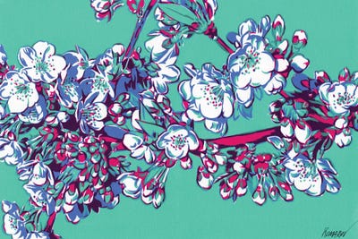 Apple Tree Branch by Vitali Komarov gallery poster