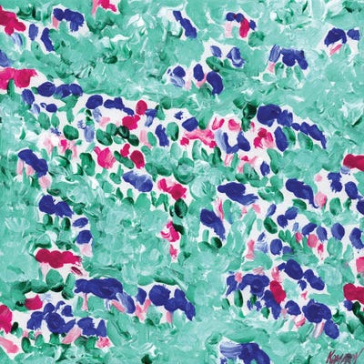 Cows In A Meadow by Vitali Komarov canvas print