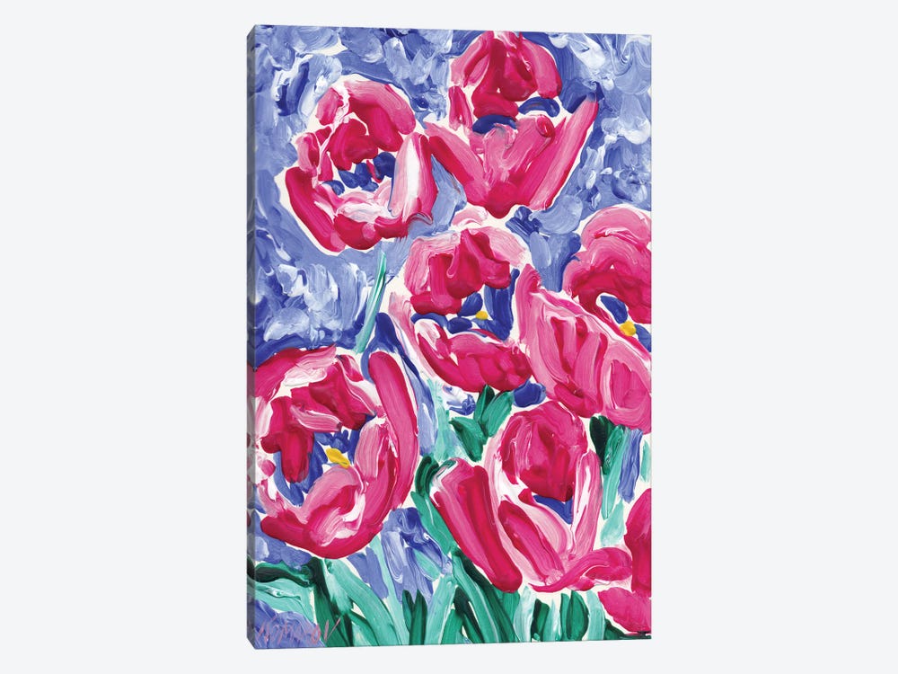 Tulips by Vitali Komarov 1-piece Canvas Artwork