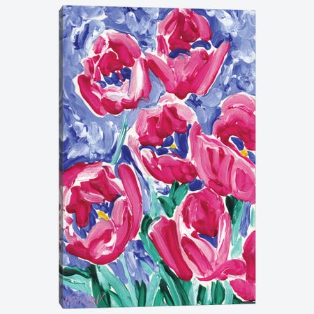 Tulips Canvas Print #VTK217} by Vitali Komarov Canvas Wall Art