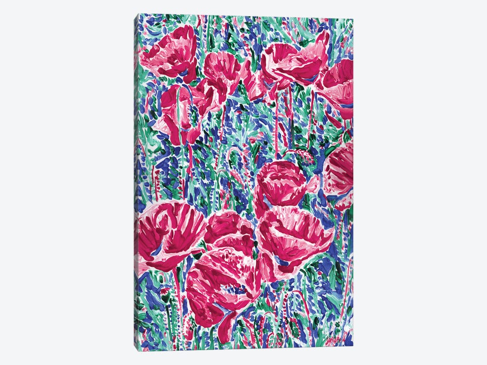 Red Poppy Flowers by Vitali Komarov 1-piece Art Print
