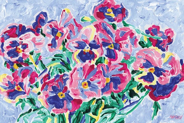 Pansies: Pansies by Vitali Komarov