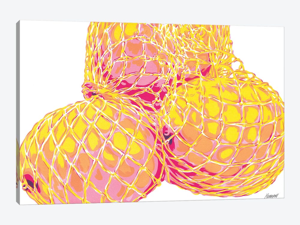 Bag Of Lemons by Vitali Komarov 1-piece Canvas Print