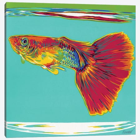 Goldfish Canvas Print #VTK23} by Vitali Komarov Canvas Wall Art