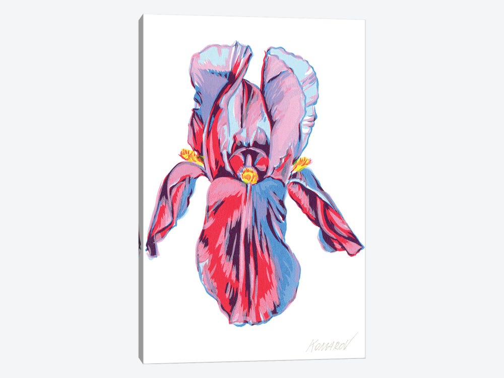 Purple Iris by Vitali Komarov 1-piece Art Print