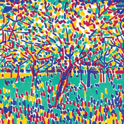 Sunlit Orchard by Vitali Komarov gallery poster