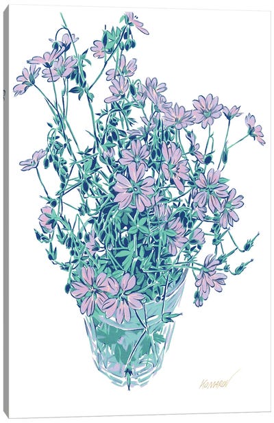 Floral Bouquet Canvas Art Print - Vitali Komarov