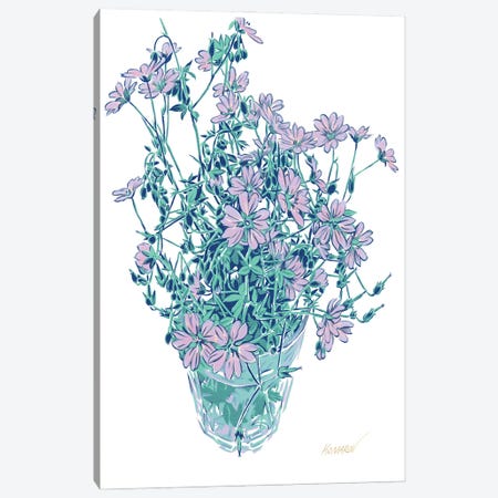 Floral Bouquet Canvas Print #VTK282} by Vitali Komarov Canvas Art