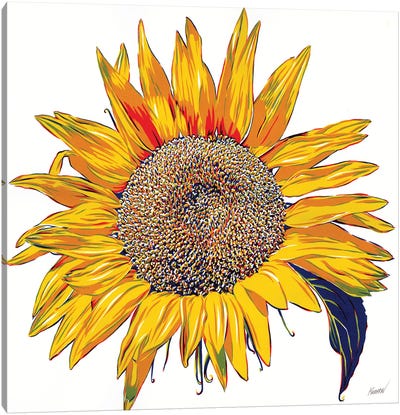 Sunflowers Canvas Art Print - Vitali Komarov
