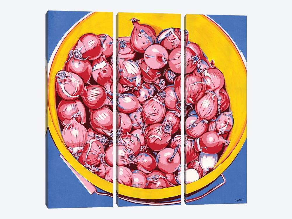 Onion by Vitali Komarov 3-piece Art Print