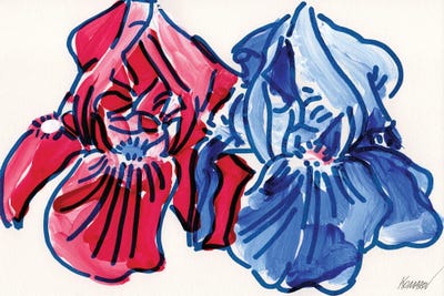 Iris I by Vitali Komarov art print