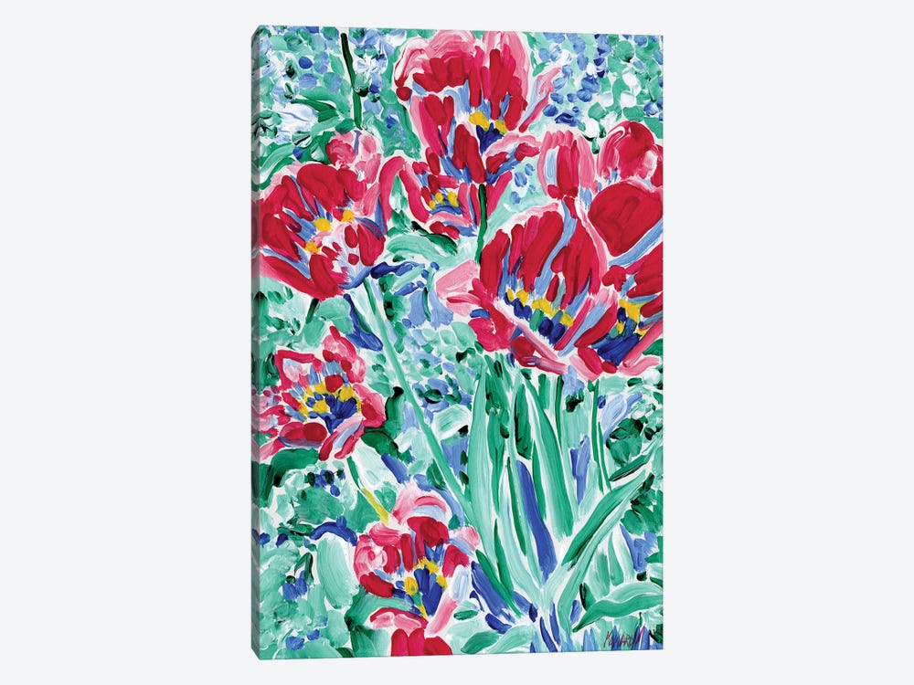 Pink Tulips by Vitali Komarov 1-piece Art Print