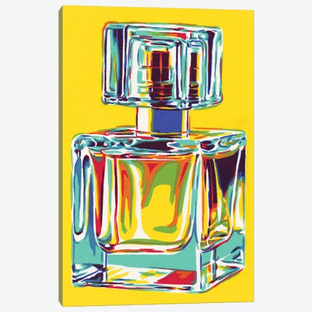 Perfume Bottle Canvas Print #VTK31} by Vitali Komarov Art Print