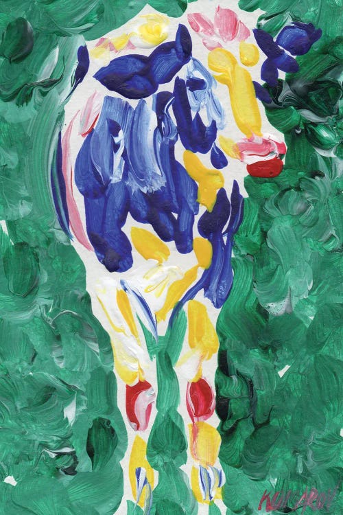 Colorful Baby Cow