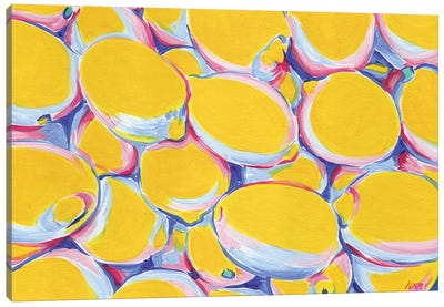 Lemons Canvas Art Print - Vitali Komarov