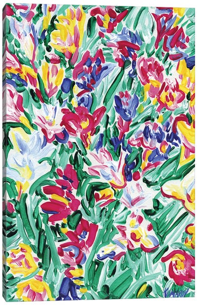 Freesia Flowers Canvas Art Print - Vitali Komarov