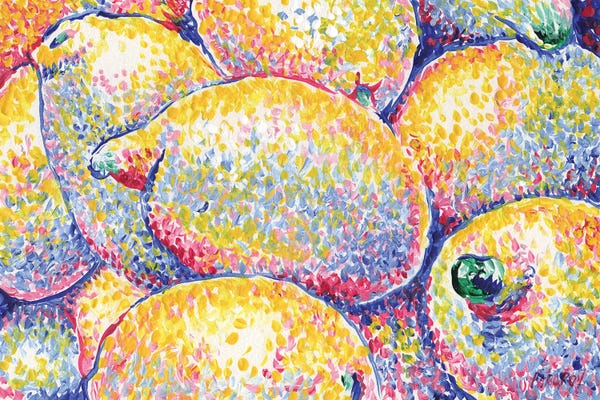 Lemons & Limes: Lemon Still Life by Vitali Komarov