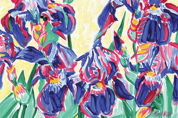 Irises: Dance Of Flowers by Vitali Komarov
