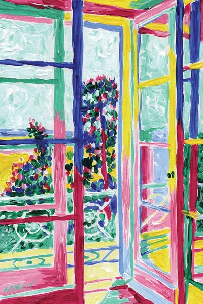 Homage To The Fauves: Window View by Vitali Komarov