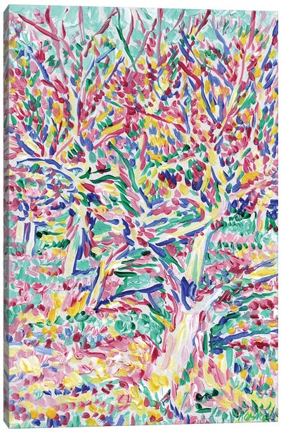 Spring Orchard Canvas Art Print - Vitali Komarov