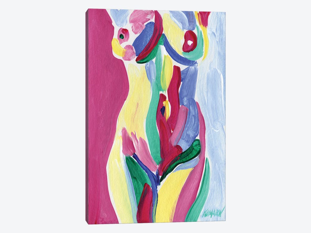 Nude Female by Vitali Komarov 1-piece Canvas Print