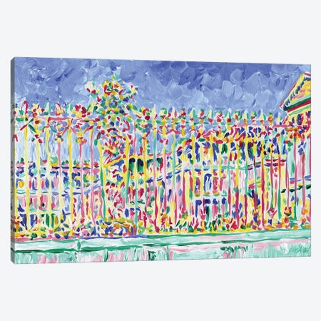 Palace Of Versailles Gate Canvas Print #VTK356} by Vitali Komarov Canvas Print