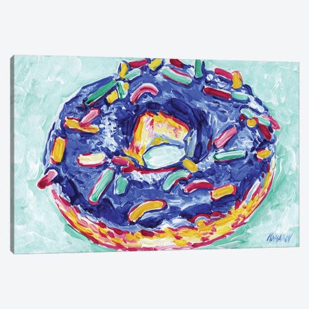 Donut Canvas Print #VTK357} by Vitali Komarov Canvas Art Print