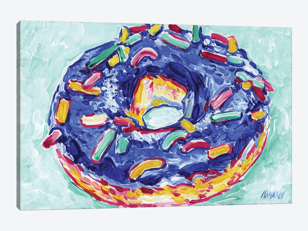 Donut by Vitali Komarov 1-piece Canvas Print