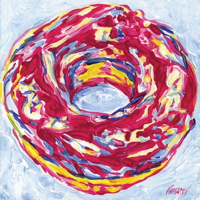 Raspberry Donut by Vitali Komarov art print