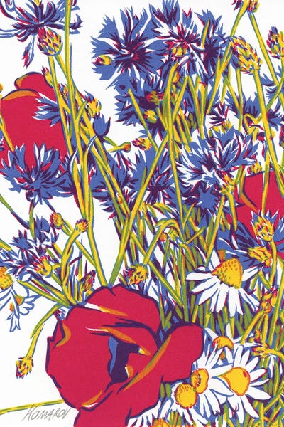 Bouquet by Vitali Komarov canvas print