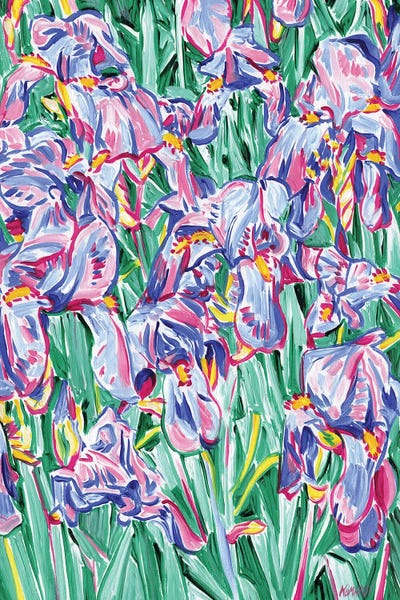 Iris Meadow by Vitali Komarov art print