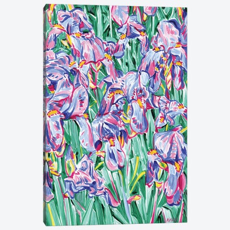Iris Meadow Canvas Print #VTK366} by Vitali Komarov Canvas Art