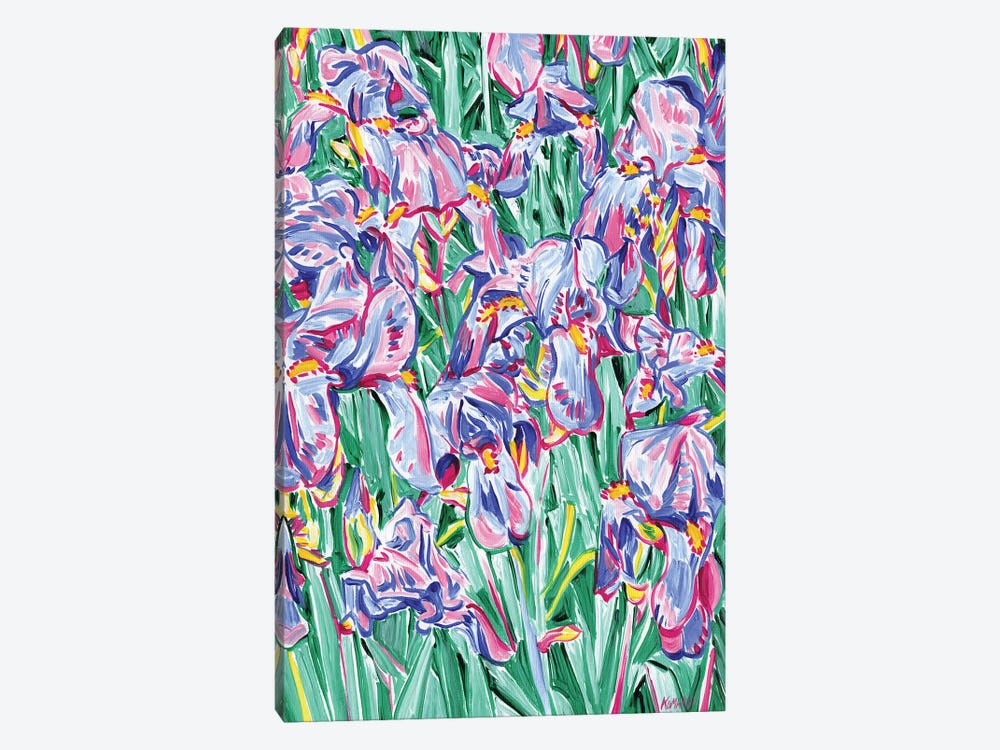 Iris Meadow by Vitali Komarov 1-piece Canvas Print