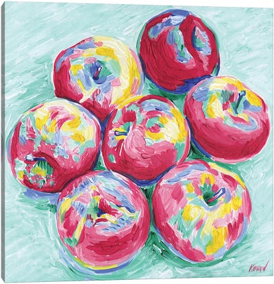 Ripe Apples Canvas Art Print - Vitali Komarov