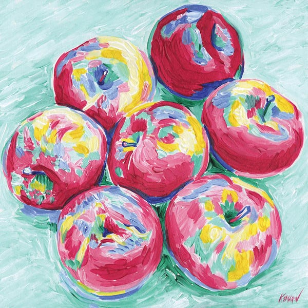 Pop Art Kitchen: Ripe Apples by Vitali Komarov