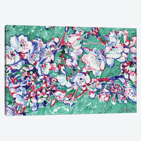 Sakura Blossoming Canvas Print #VTK371} by Vitali Komarov Canvas Art