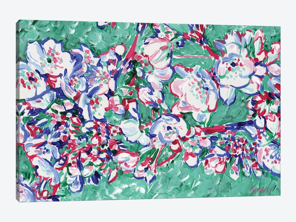 Sakura Blossoming by Vitali Komarov 1-piece Canvas Art Print