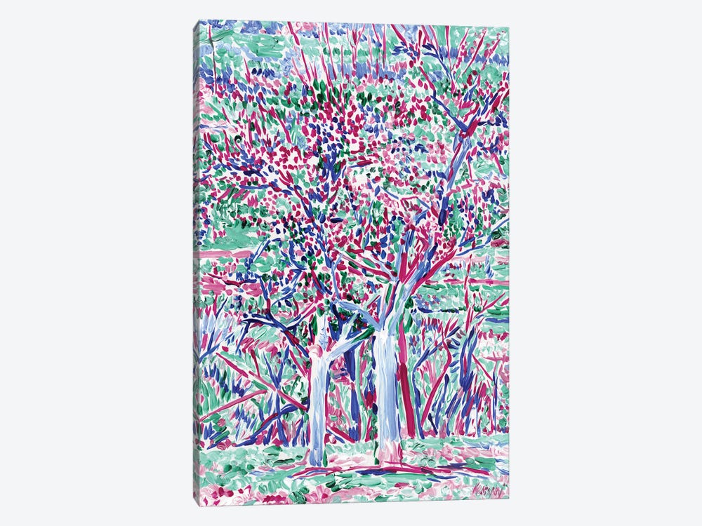 Blossoming Orchard by Vitali Komarov 1-piece Canvas Art Print