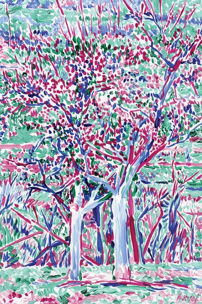 Apple Blossoms: Blossoming Orchard by Vitali Komarov