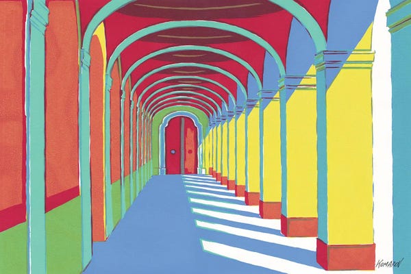 Arches: Arches Of Medieval Convent by Vitali Komarov