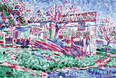 Rural Landscape by Vitali Komarov framed wall art