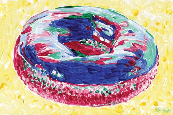 Pop Art Kitchen: Donut Still Life by Vitali Komarov