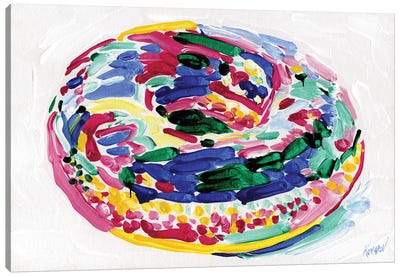 Delicious Donut Canvas Art Print - Vitali Komarov